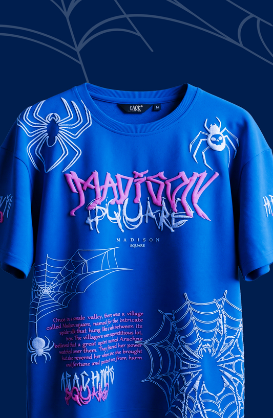 Web of Madison- Oversized Tee