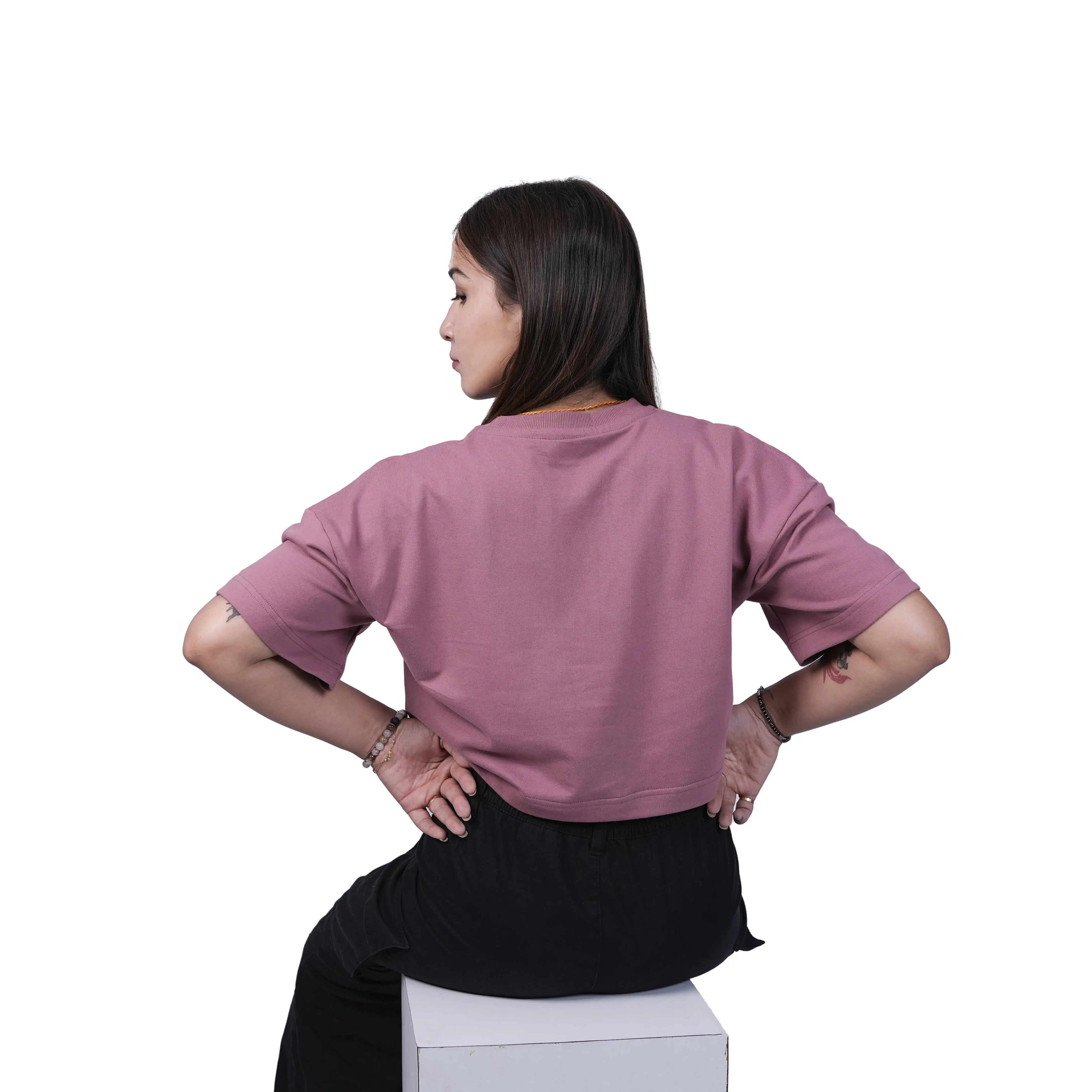 Embrace yourself Oversized Cropped Tee TacT Lifestyle