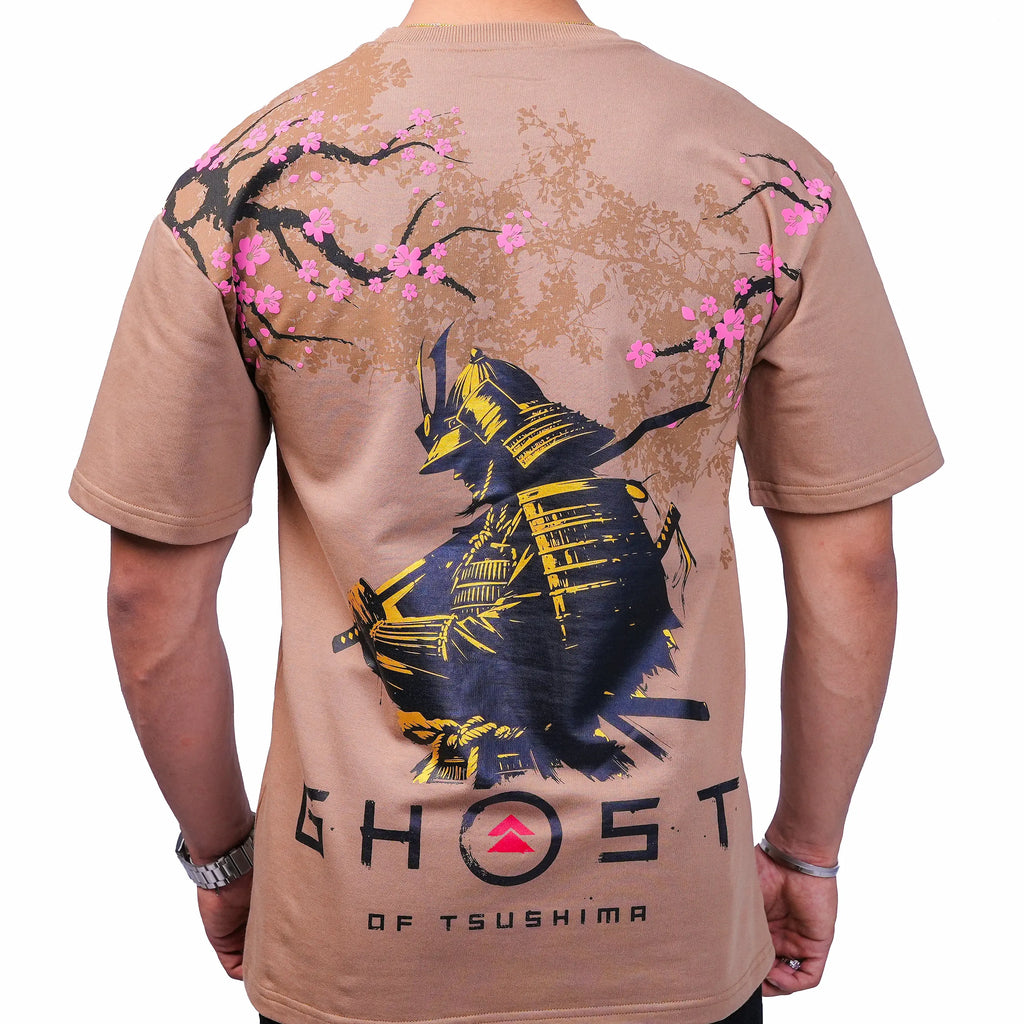 Ghost of Tsushima Oversized Tee (Beige) TacT Lifestyle