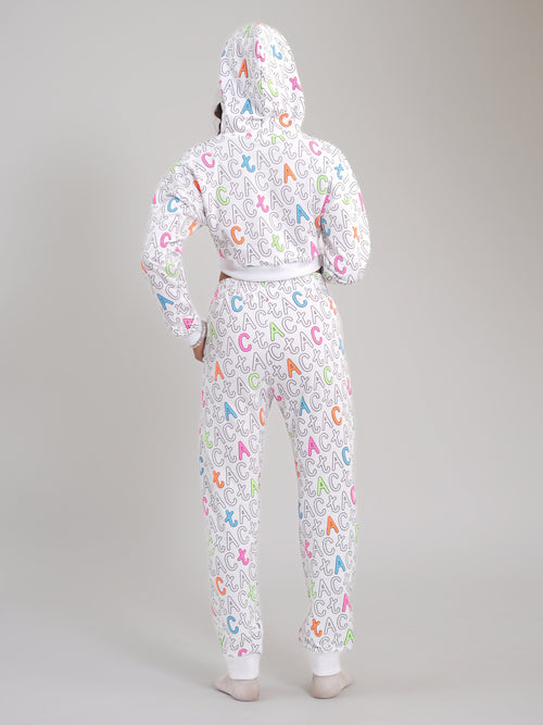 All-Over White Signature Jogger - Tactlifestyle 