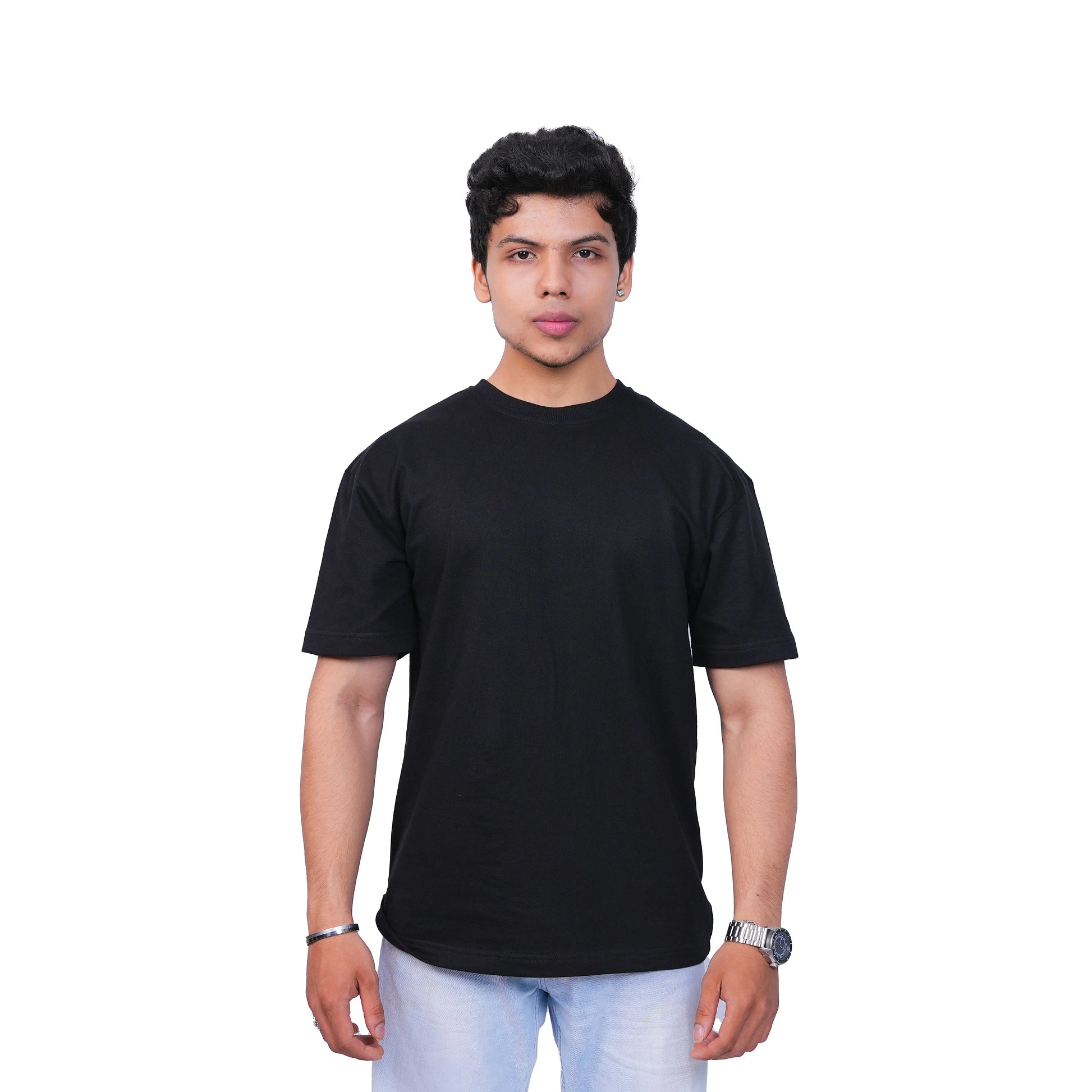 Black Basic Oversized tee TacT Lifestyle