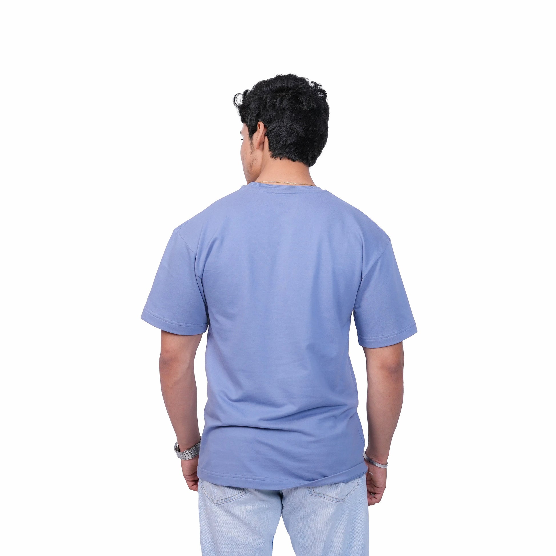 Cement Blue Basic Oversized Tee TacT Lifestyle