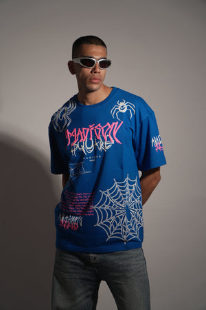 Web of Madison- Oversized Tee