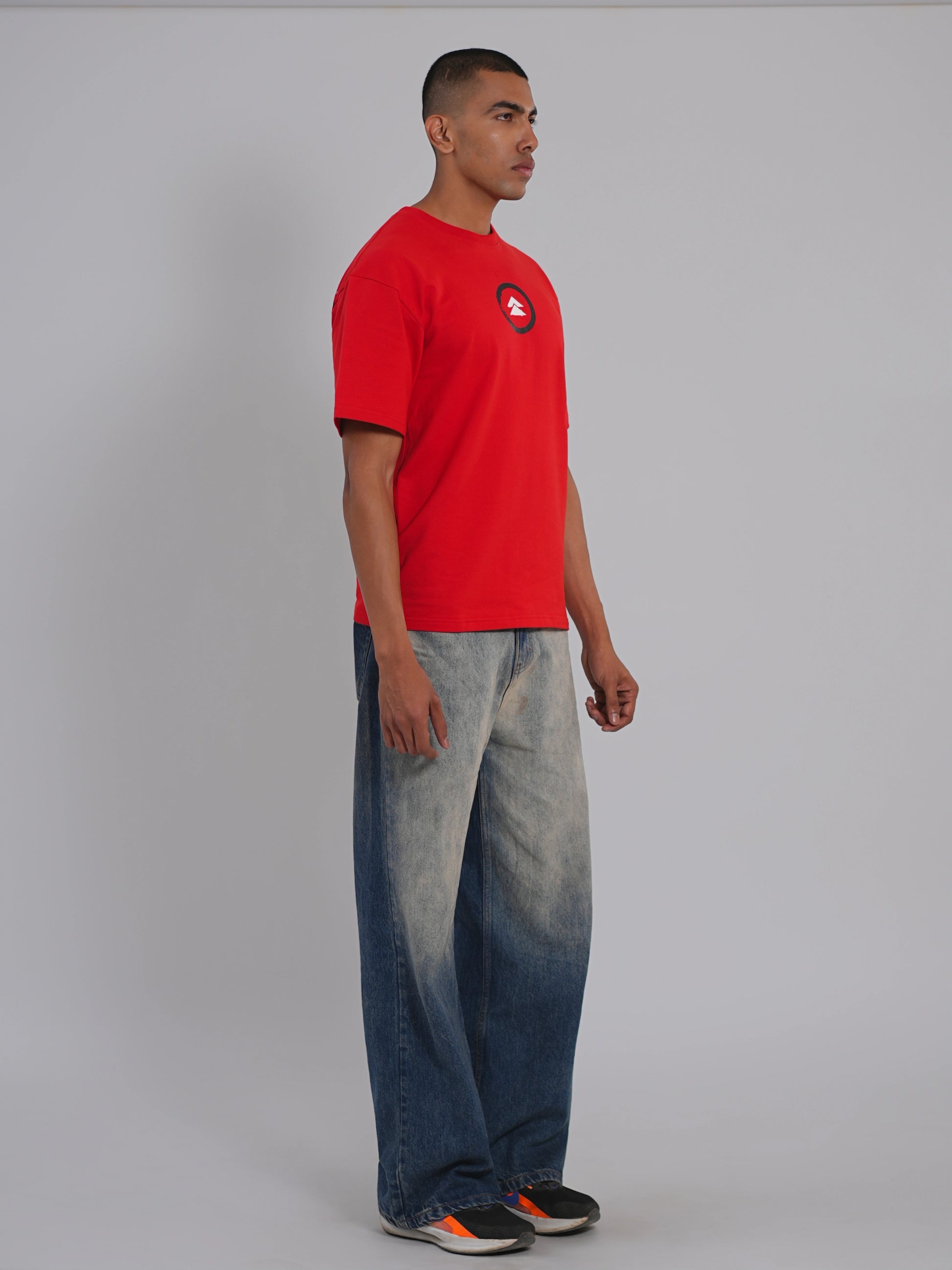 Ghost of Tsushima Oversized Tee (Red) - Tactlifestyle 