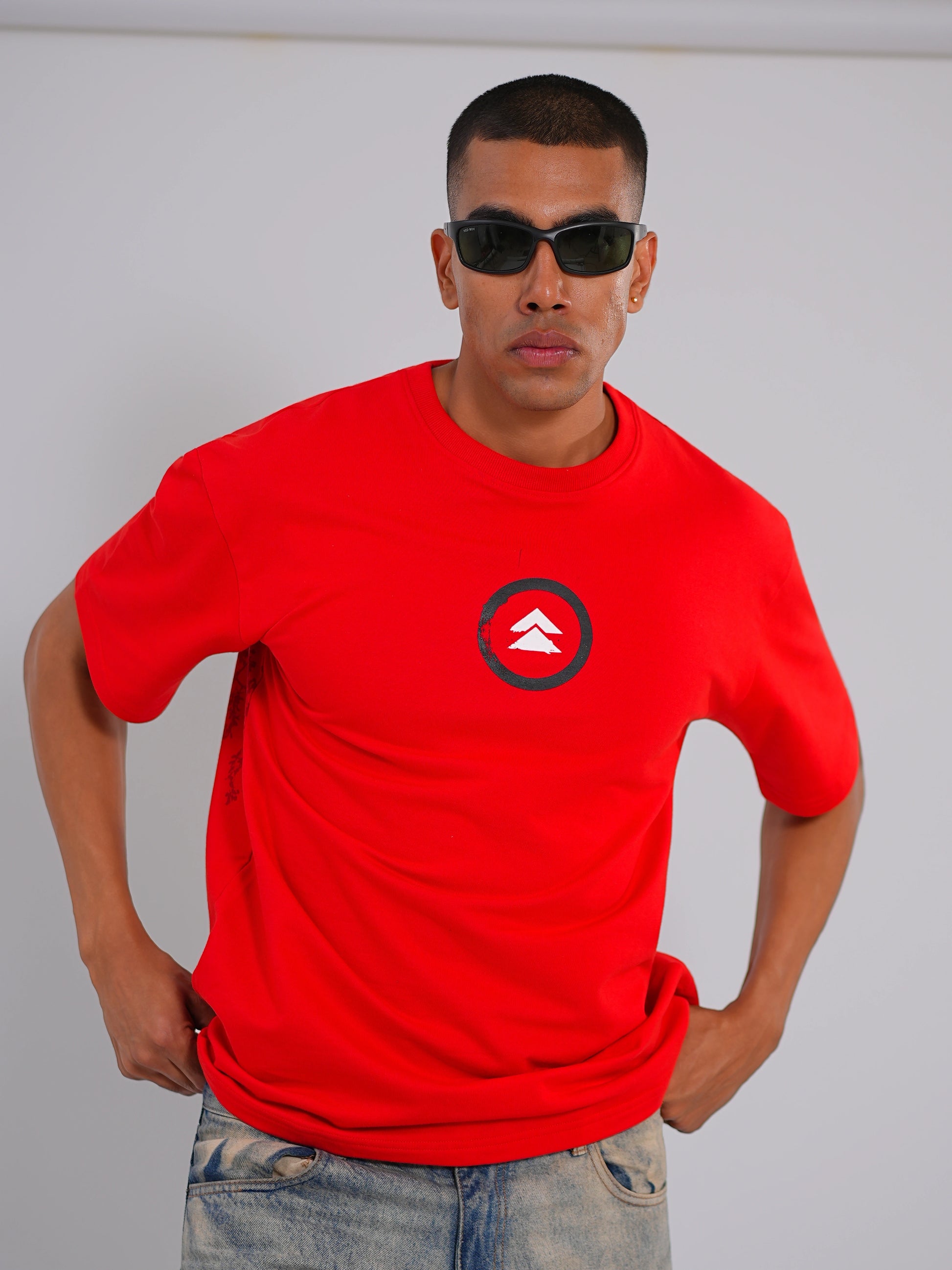Ghost of Tsushima Oversized Tee (Red) - Tactlifestyle 