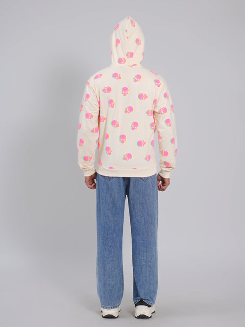 Neon Skull Illusion Hoodie - Tactlifestyle 