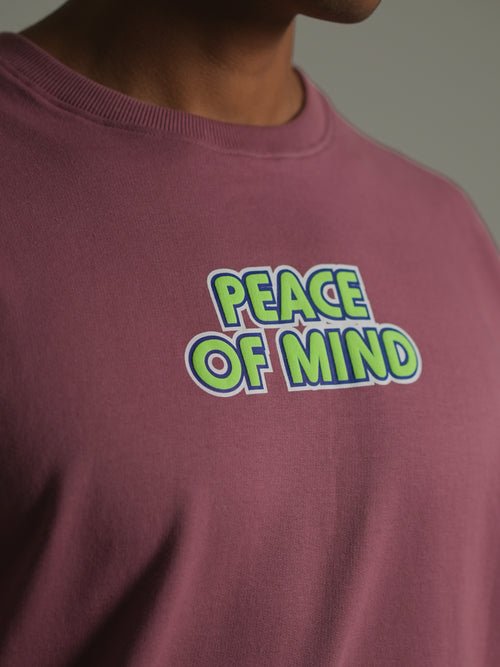 Peace of Mind Oversized Tee - Tactlifestyle 