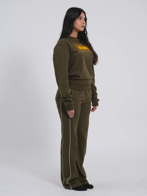 Straight Fit Joggers – Olive Green - Tactlifestyle 