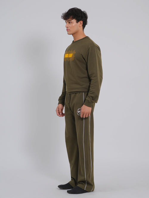 Straight Fit Joggers – Olive Green - Tactlifestyle 