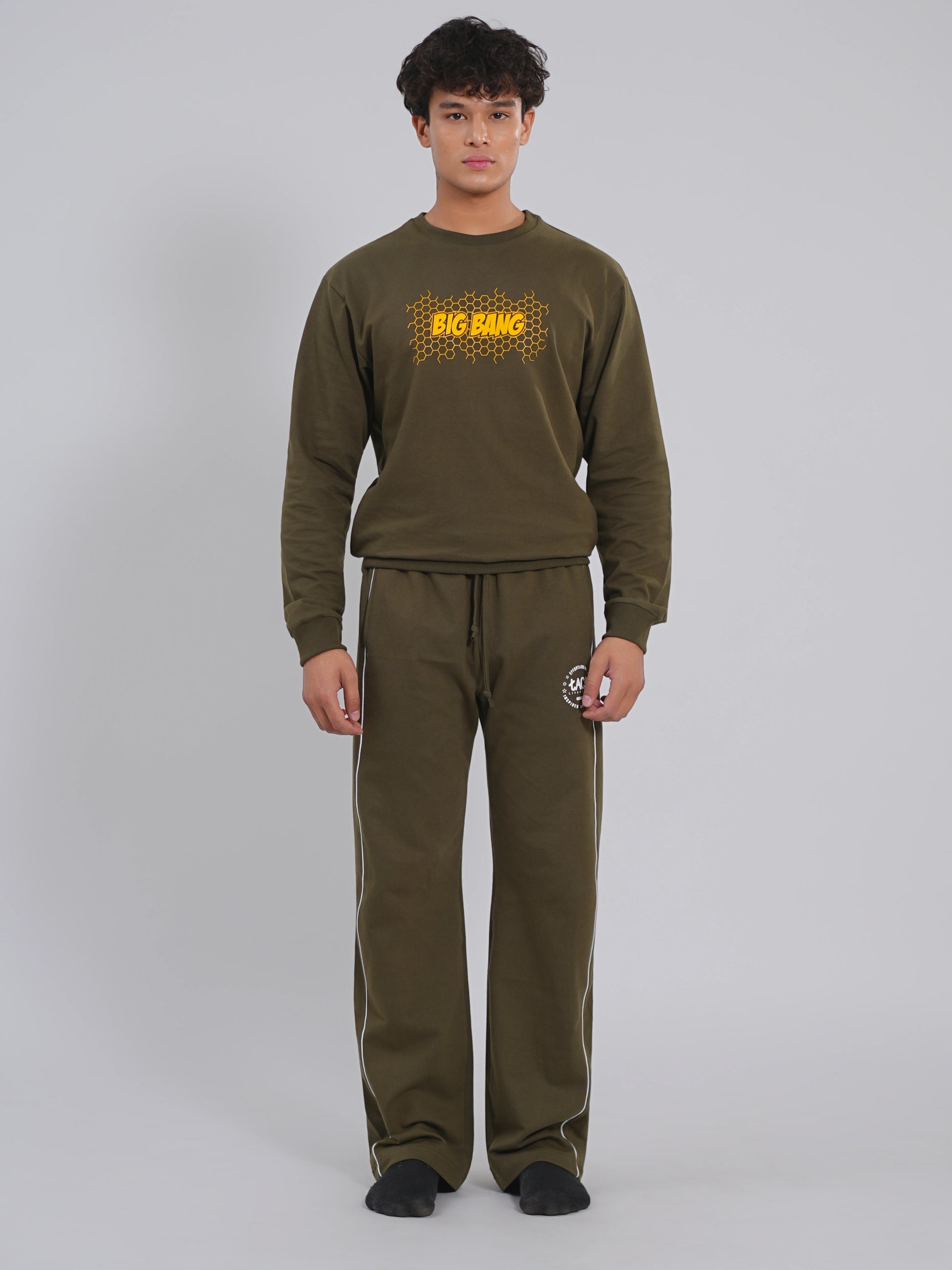 Straight Fit Joggers – Olive Green - Tactlifestyle 