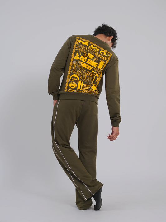 Straight Fit Joggers – Olive Green - Tactlifestyle 